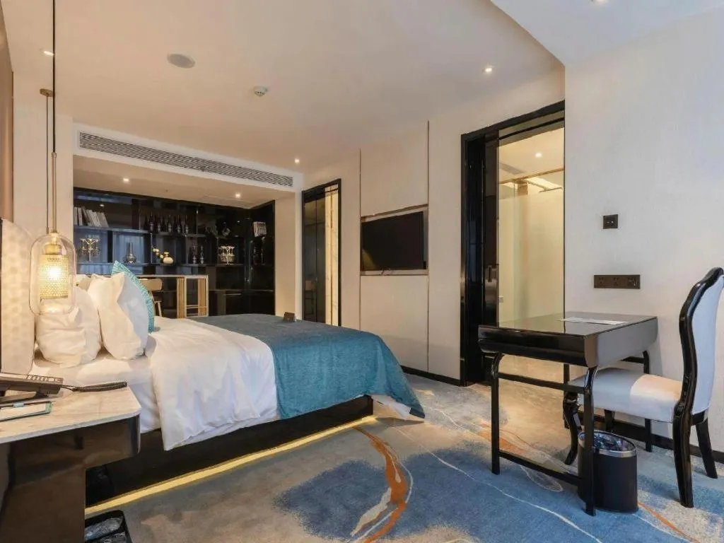 Bed in Xana Deluxe Beijing Guang'anmen Metro Station