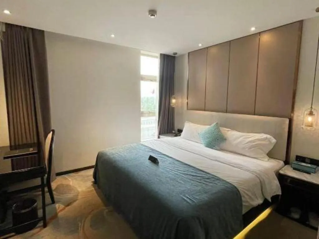 Bed in Xana Deluxe Beijing Guang'anmen Metro Station