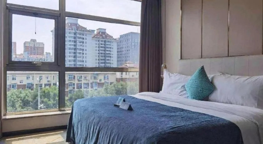 Bed in Xana Deluxe Beijing Guang'anmen Metro Station