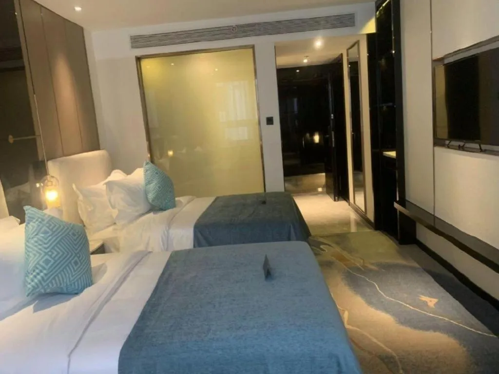 Bed in Xana Deluxe Beijing Guang'anmen Metro Station