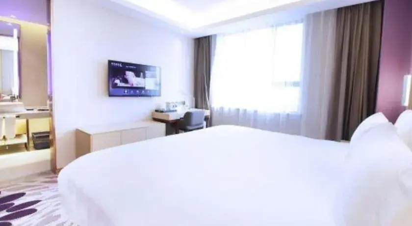 Bed in Lavande Hotel·Heyuan Bavaria Bed in Lavande Hotel·Heyuan Bavaria