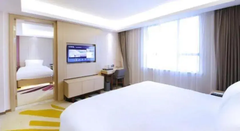 Bed in Lavande Hotel·Heyuan Bavaria Bed in Lavande Hotel·Heyuan Bavaria