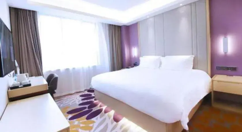 Bed in Lavande Hotel·Heyuan Bavaria Bed in Lavande Hotel·Heyuan Bavaria