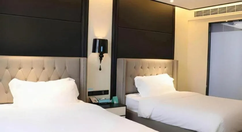 Bed in Xana Hotelle Nanjing Xinjiekou Daxinggong Metro Station