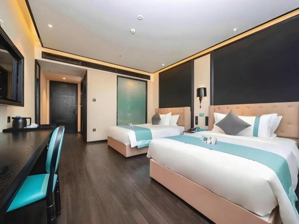 Bed in Xana Hotelle Nanjing Xinjiekou Daxinggong Metro Station