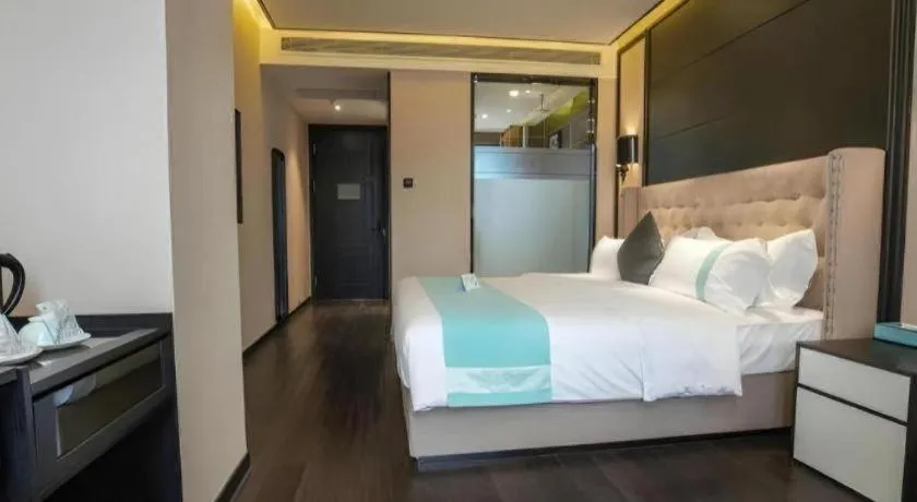 Bed in Xana Hotelle Nanjing Xinjiekou Daxinggong Metro Station