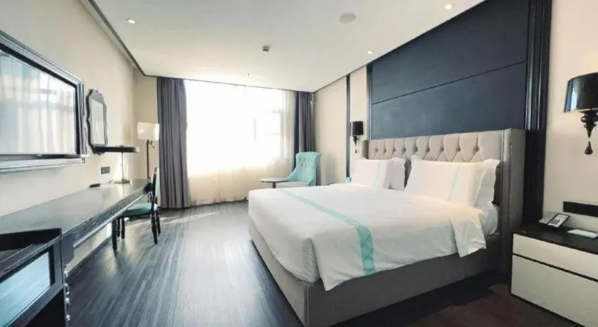 Bed in Xana Hotelle Nanjing Xinjiekou Daxinggong Metro Station