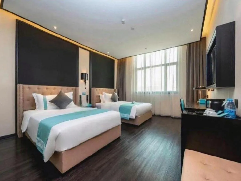 Bed in Xana Hotelle Nanjing Xinjiekou Daxinggong Metro Station