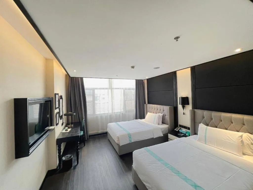 Bed in Xana Hotelle Nanjing Xinjiekou Daxinggong Metro Station