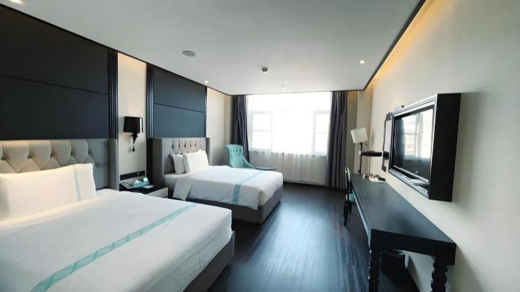 Bed in Xana Hotelle Nanjing Xinjiekou Daxinggong Metro Station