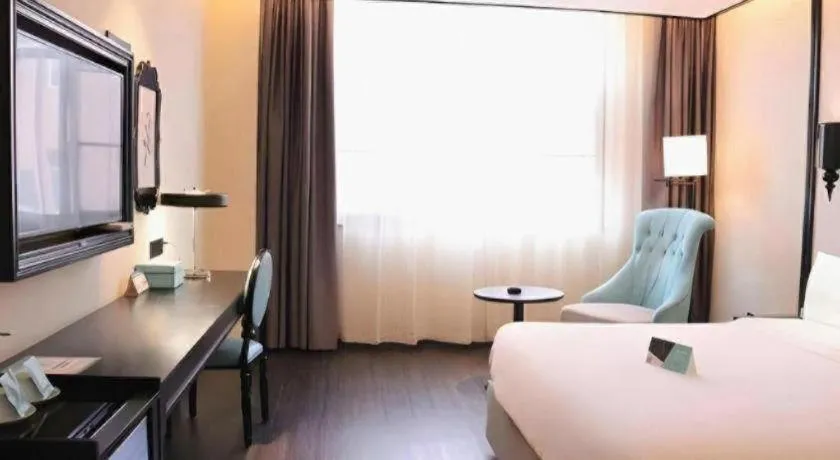 Bed in Xana Hotelle Nanjing Xinjiekou Daxinggong Metro Station