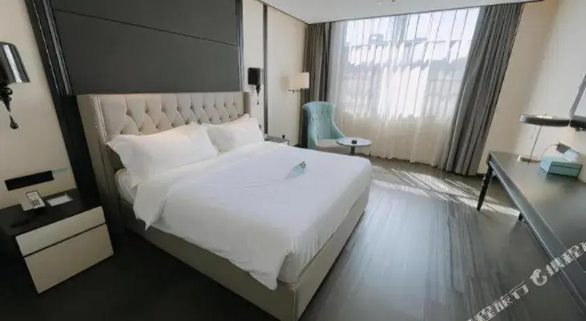 Bed in Xana Hotelle Nanjing Xinjiekou Daxinggong Metro Station Bed in Xana Hotelle Nanjing Xinjiekou Daxinggong Metro Station