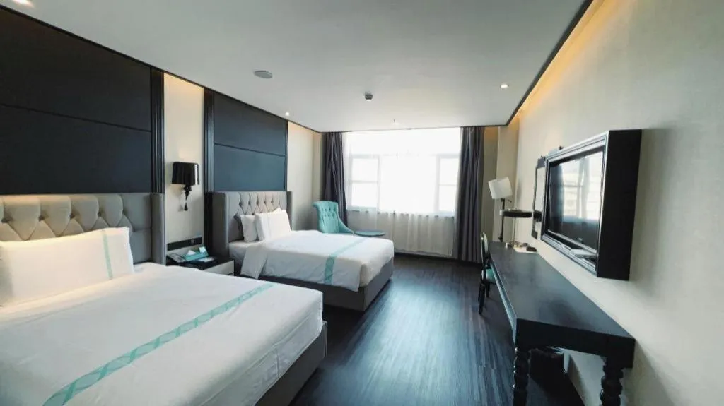 Bed in Xana Hotelle Nanjing Xinjiekou Daxinggong Metro Station