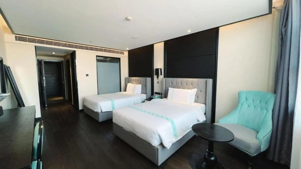 Bed in Xana Hotelle Nanjing Xinjiekou Daxinggong Metro Station