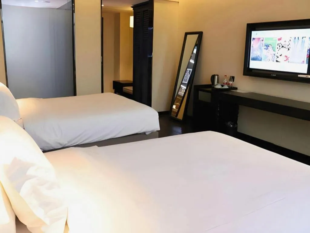 Bed in Xana Hotelle Nanjing Xinjiekou Daxinggong Metro Station