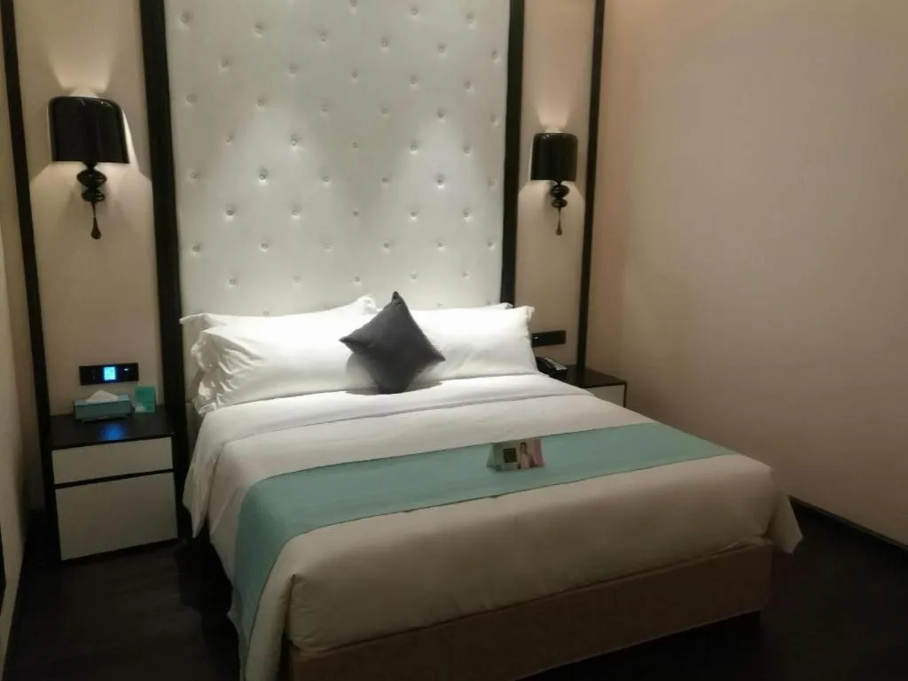 Bed in Xana Hotelle·Tianshui Shangyi Plaza