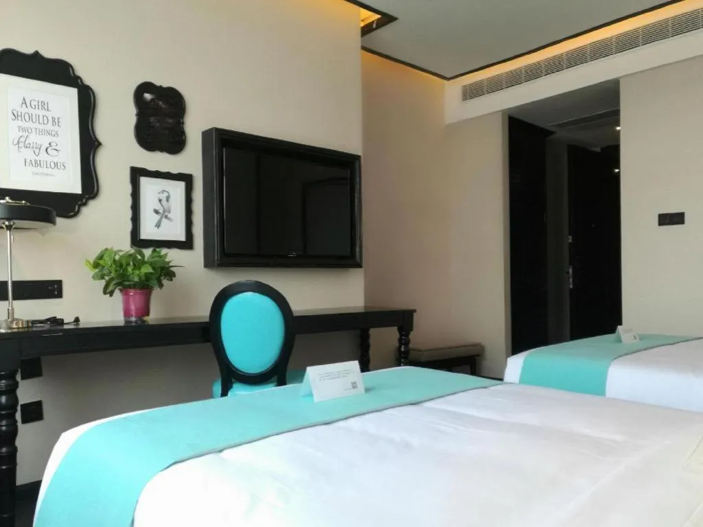 Bed in Xana Hotelle·Tianshui Shangyi Plaza