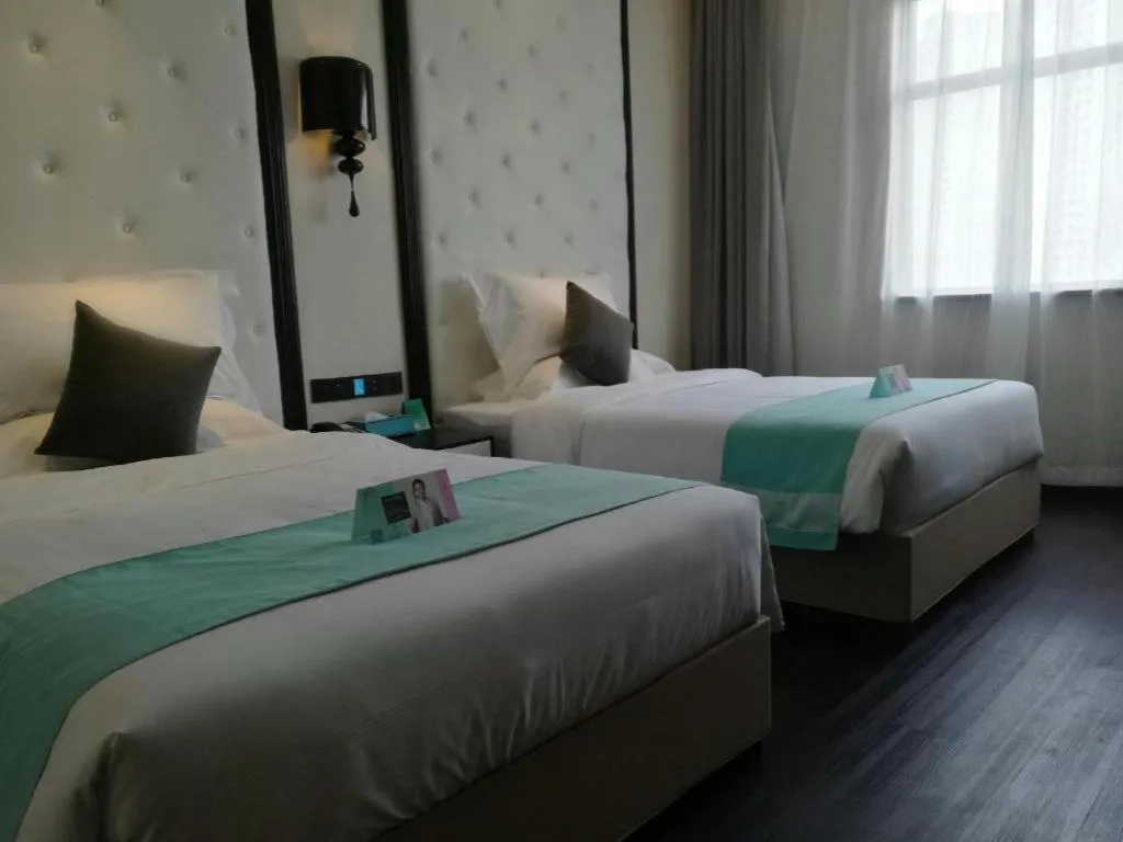 Bed in Xana Hotelle·Tianshui Shangyi Plaza