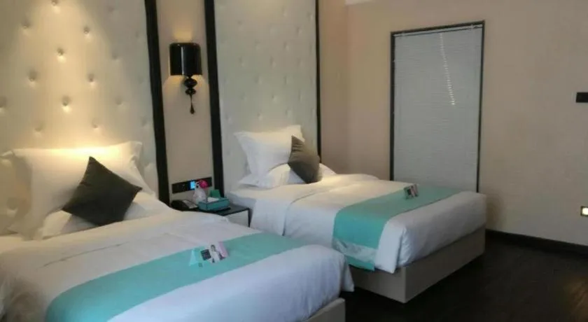 Bed in Xana Hotelle·Tianshui Shangyi Plaza