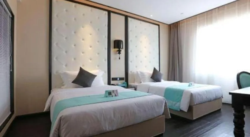 Bed in Xana Hotelle·Tianshui Shangyi Plaza