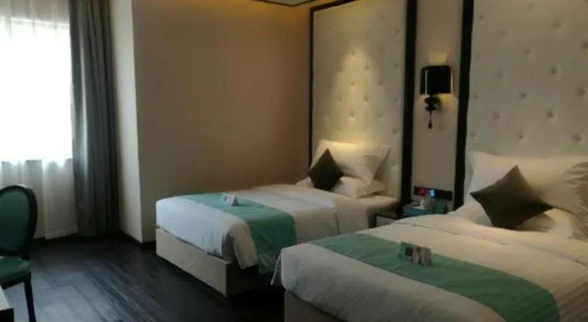 Bed in Xana Hotelle·Tianshui Shangyi Plaza