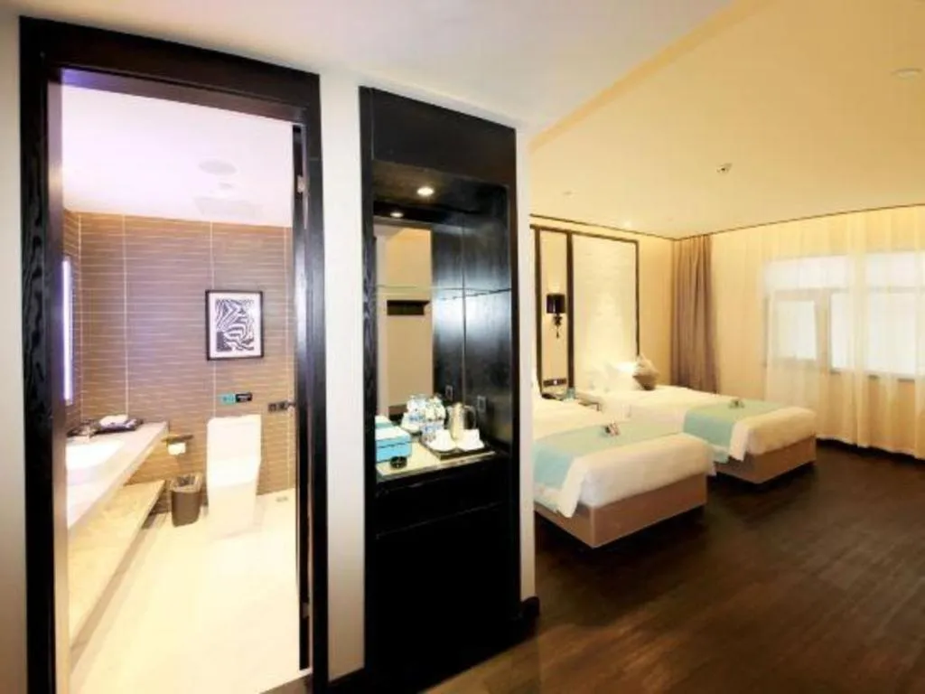Bed in Xana Hotelle·Tianshui Shangyi Plaza