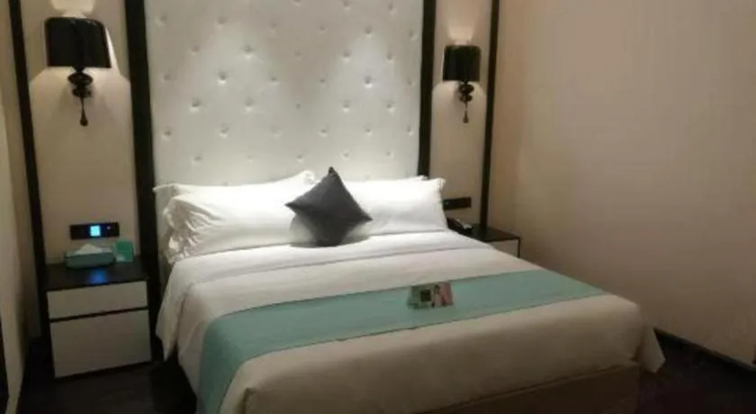 Bed in Xana Hotelle·Tianshui Shangyi Plaza