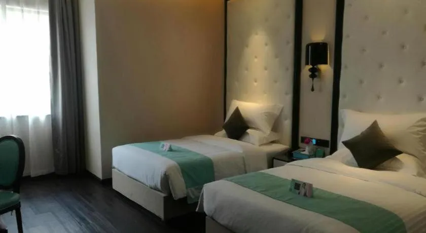 Bed in Xana Hotelle·Tianshui Shangyi Plaza