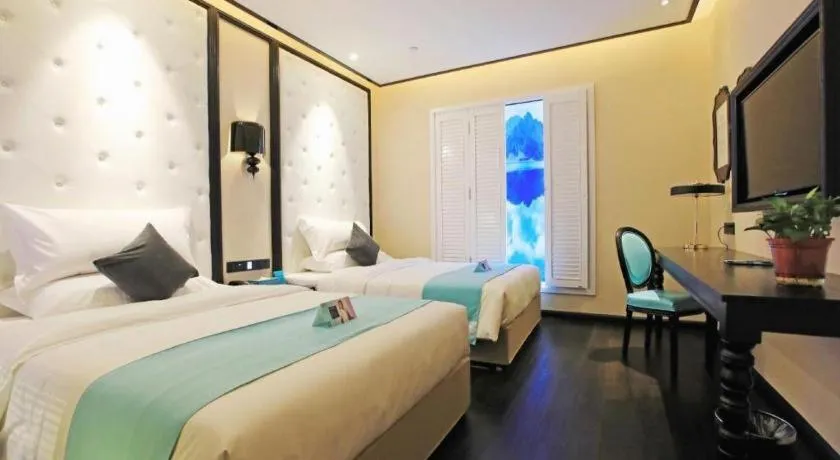 Bed in Xana Hotelle·Tianshui Shangyi Plaza
