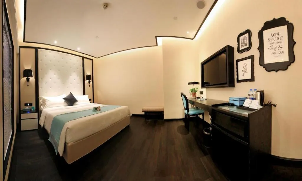 Bed in Xana Hotelle·Tianshui Shangyi Plaza