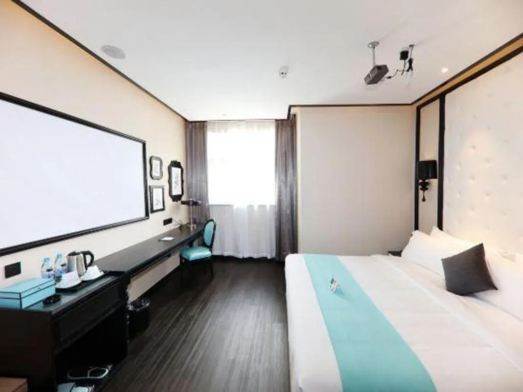 Bed in Xana Hotelle·Tianshui Shangyi Plaza