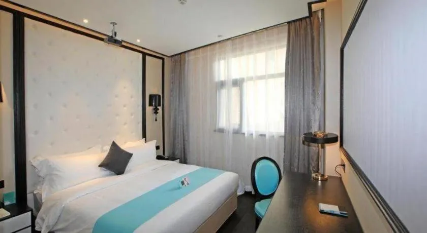 Bed in Xana Hotelle·Tianshui Shangyi Plaza