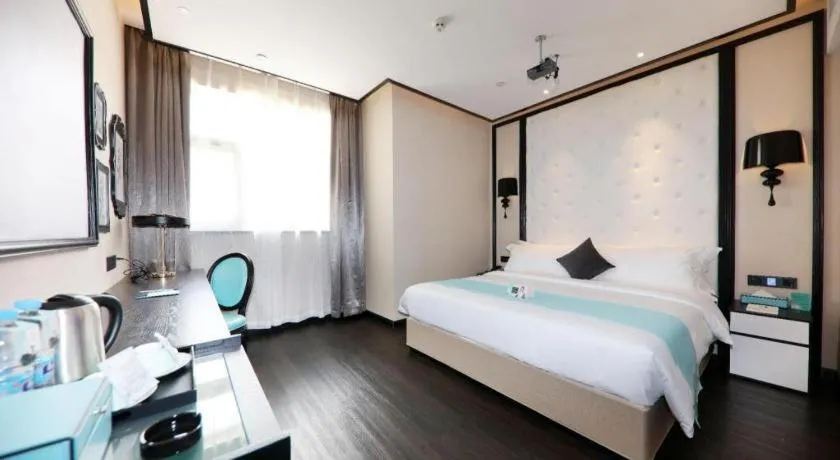 Bed in Xana Hotelle·Tianshui Shangyi Plaza