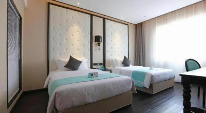 Bed in Xana Hotelle·Tianshui Shangyi Plaza