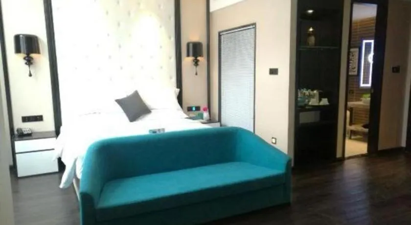 Bed in Xana Hotelle·Tianshui Shangyi Plaza