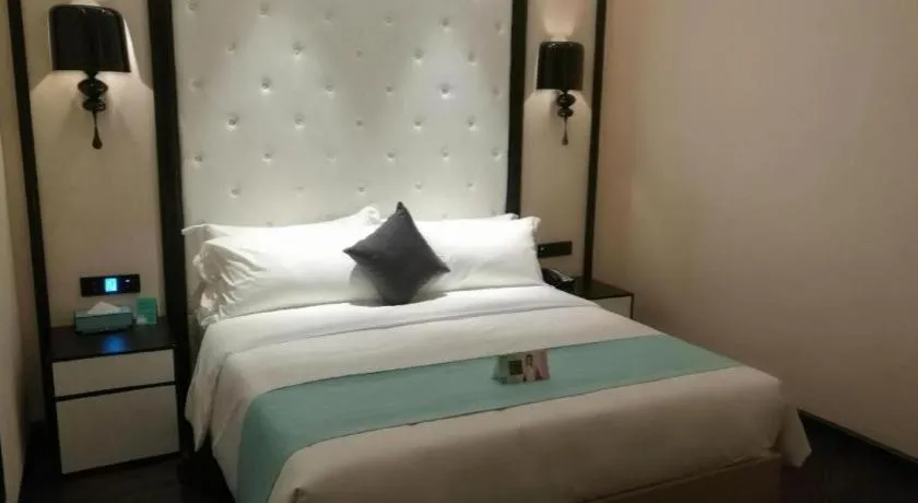 Bed in Xana Hotelle·Tianshui Shangyi Plaza