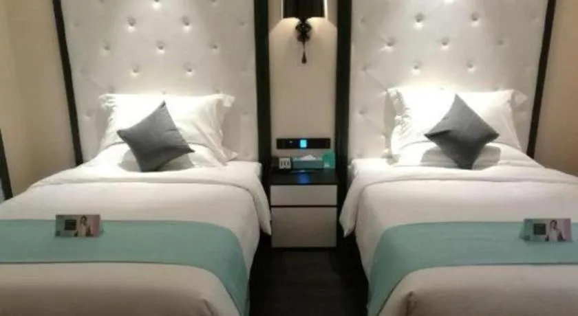 Bed in Xana Hotelle·Tianshui Shangyi Plaza
