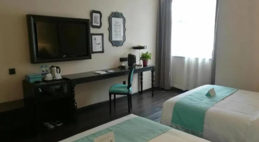 Bed in Xana Hotelle·Tianshui Shangyi Plaza