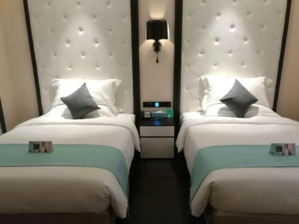 Bed in Xana Hotelle·Tianshui Shangyi Plaza