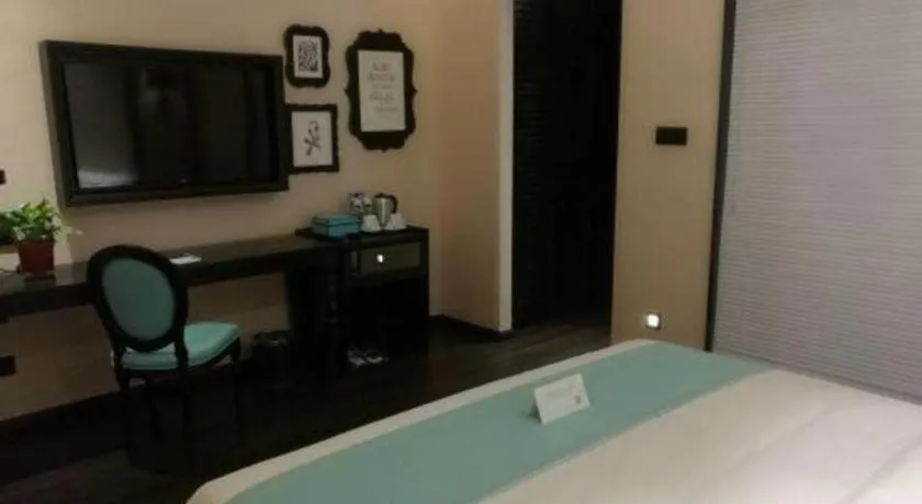 Bed in Xana Hotelle·Tianshui Shangyi Plaza