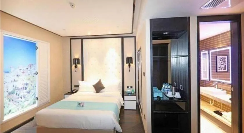 Bed in Xana Hotelle·Tianshui Shangyi Plaza