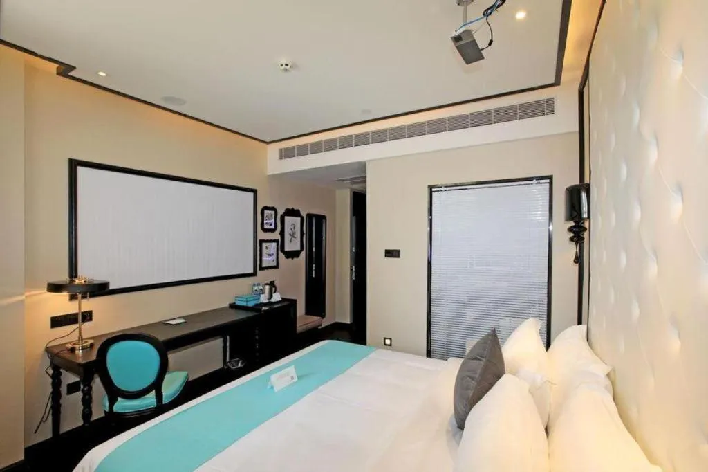 Bed in Xana Hotelle·Tianshui Shangyi Plaza