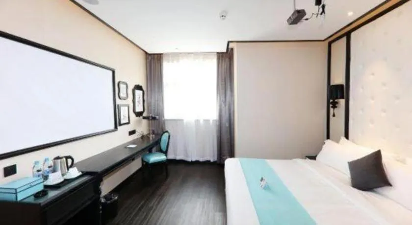 Bed in Xana Hotelle·Tianshui Shangyi Plaza
