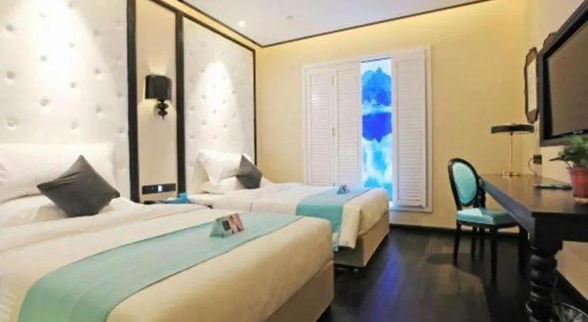 Bed in Xana Hotelle·Tianshui Shangyi Plaza