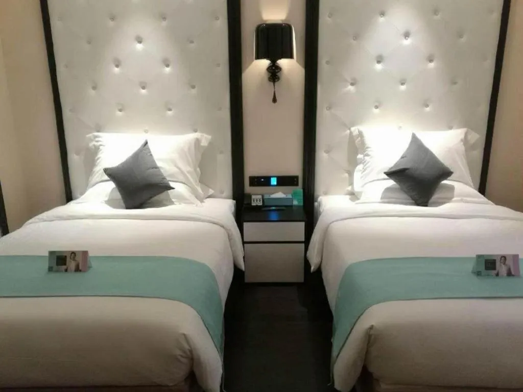 Bed in Xana Hotelle·Tianshui Shangyi Plaza