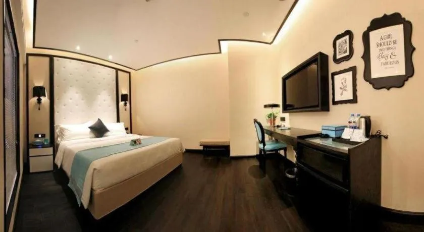 Bed in Xana Hotelle·Tianshui Shangyi Plaza