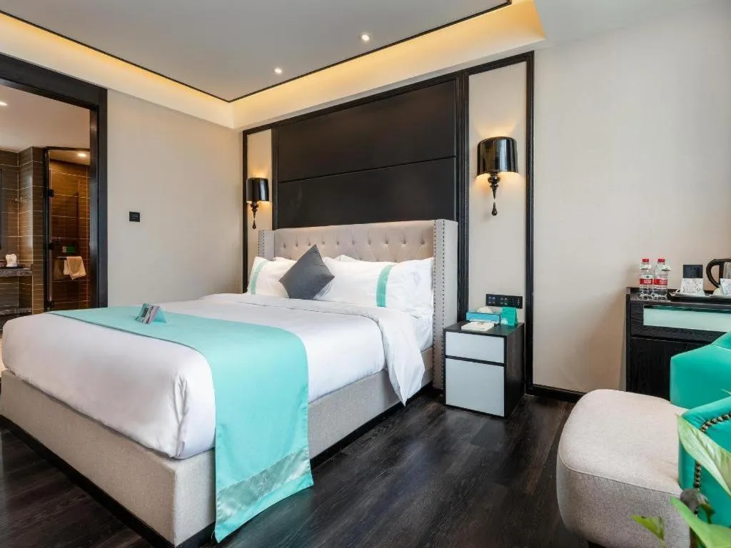 Bed in Xana Hotelle·Heyuan Hongxing Road
