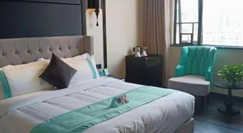 Bed in Xana Hotelle·Heyuan Hongxing Road