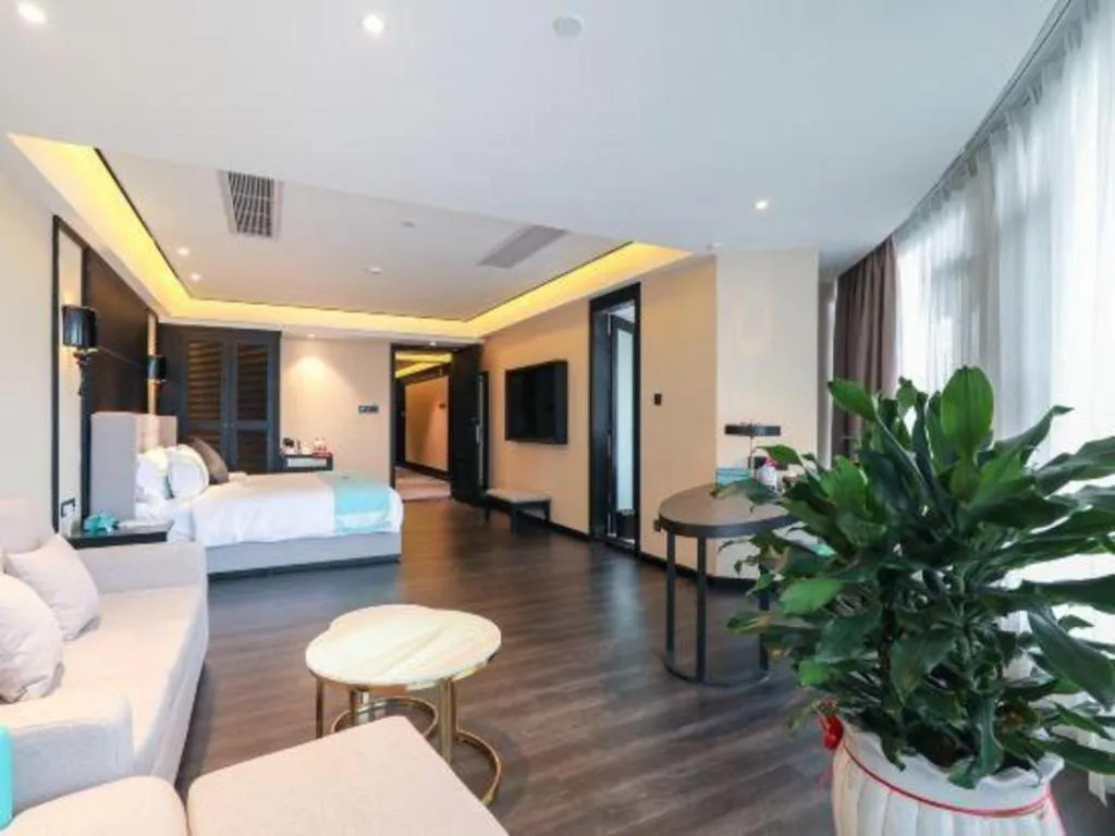 Bed in Xana Hotelle·Heyuan Hongxing Road