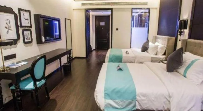 Bed in Xana Hotelle·Heyuan Hongxing Road